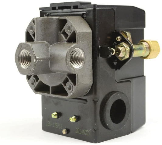 69JG8LY2C Pressure Switch w/Unloader On-Off Lever & Manifold 115-150