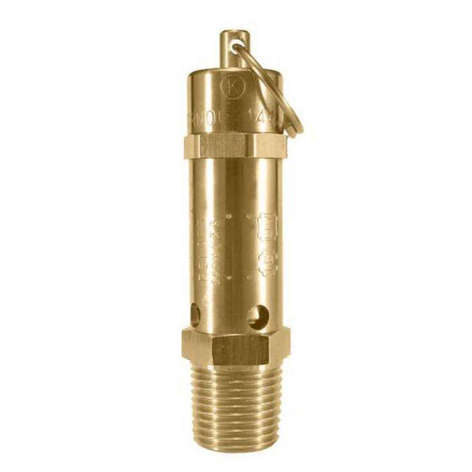 Air Compressor 1/2" NPT 350 psi 667 scfm safety relief valve