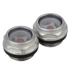 2303004, Puma Oil Sight Gauge 3/4" NPTS with gasket zinc